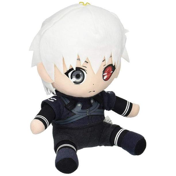 Tokyo Ghoul 7/'/' Kaneki Sitting Plush Doll Anime Manga NEW